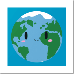 Cute Earth Posters and Art